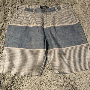 Broken Threads Men’s Blue Striped Shorts Size 36 NWOT